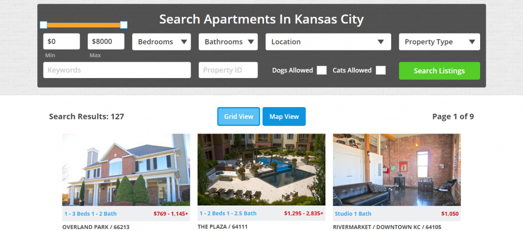 apartment advertising in kansas city