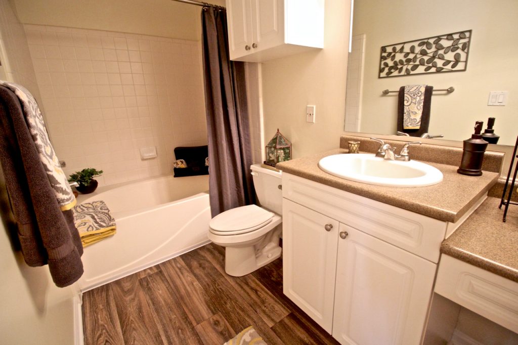 the crossing - coolest apartment bathrooms in kansas city
